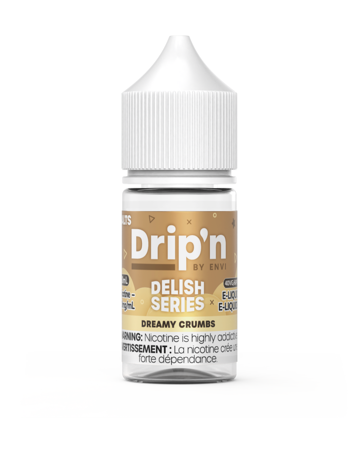Drip'n Delish E-Liquid - Dreamy Crumbs (AB)