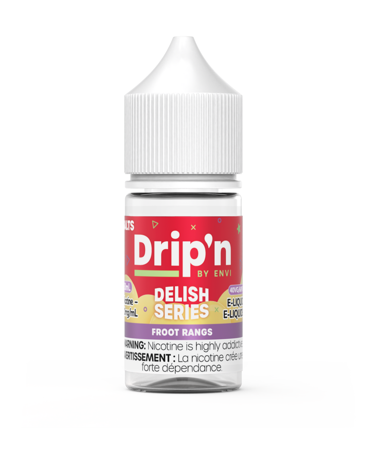 Buy Drip'n Delish E-Liquid - Froot Rangs Online