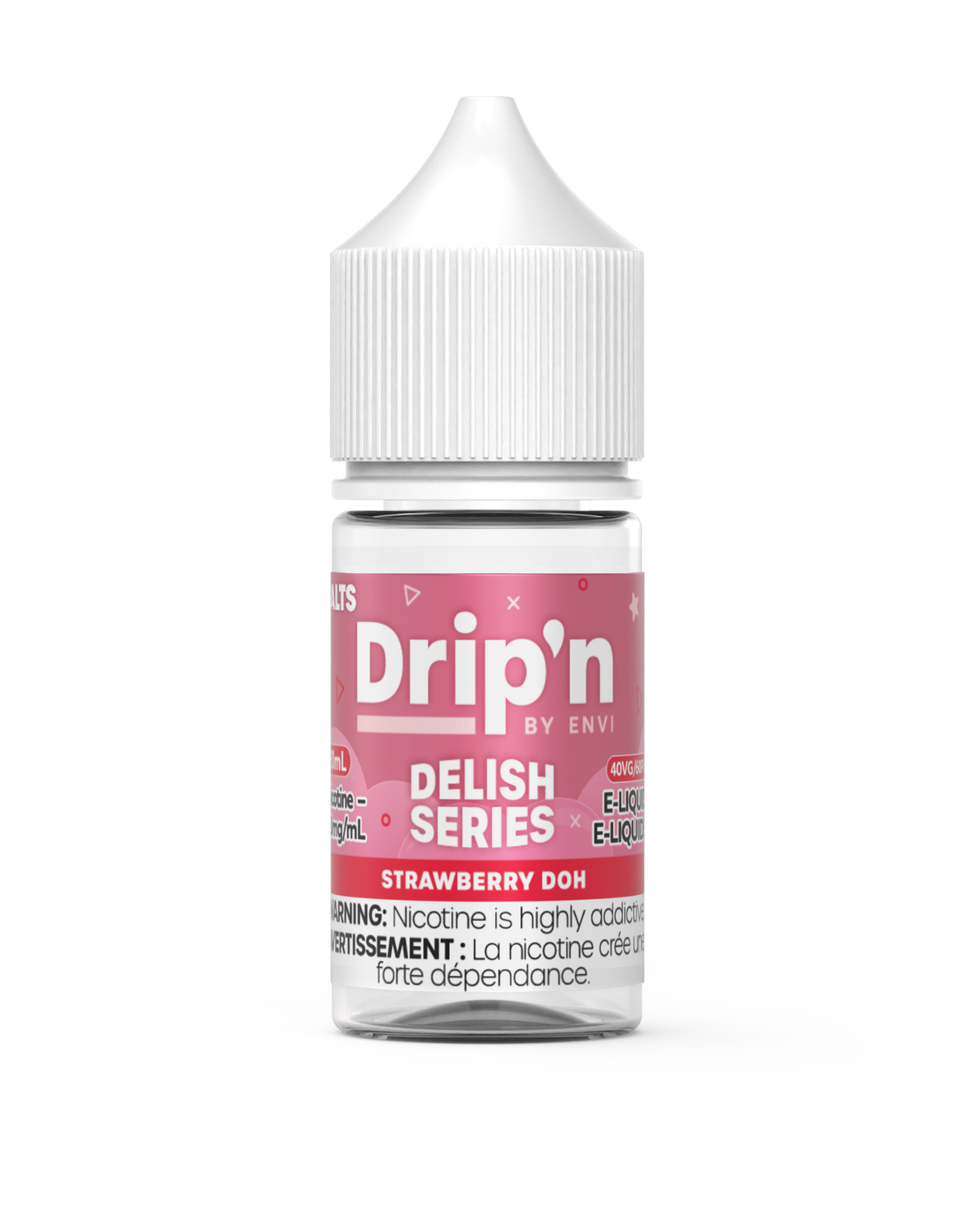 Buy Drip'n Delish E-Liquid - Strawberry Doh Online