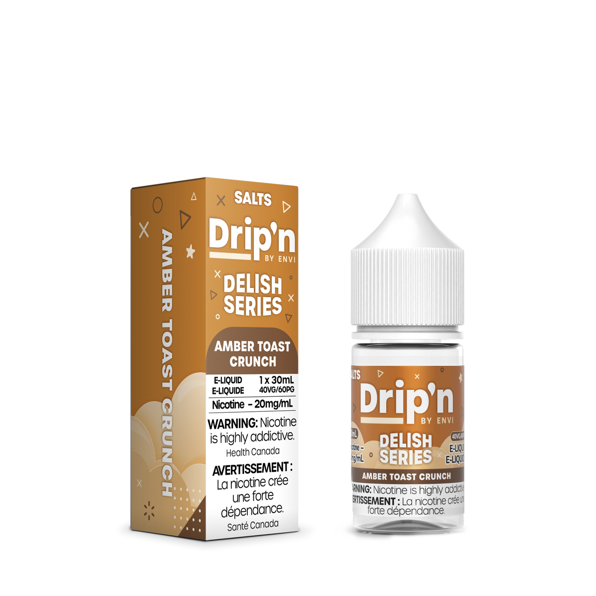 Drip'n Delish E-Liquid - Amber Toast Crunch (AB)