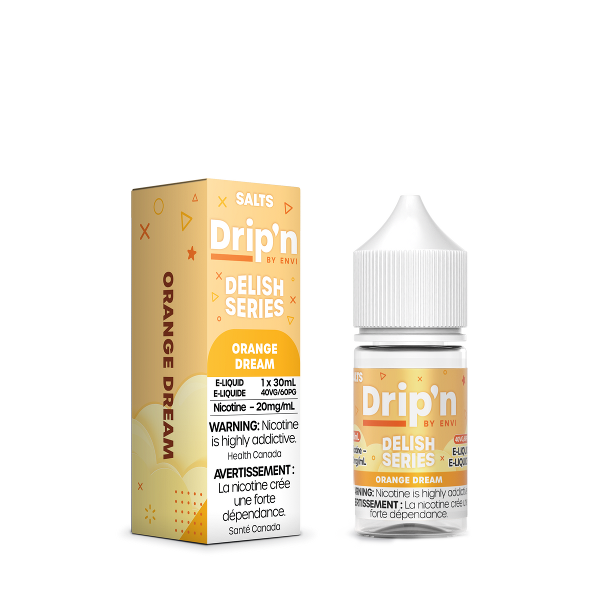 Buy Drip'n Delish E-Liquid - Orange Dream Online
