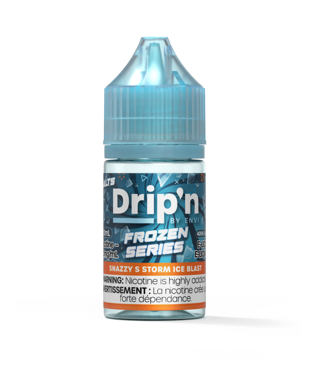 Buy Drip'n Frozen E-Liquid - Snazzy S Storm Ice Blast Online