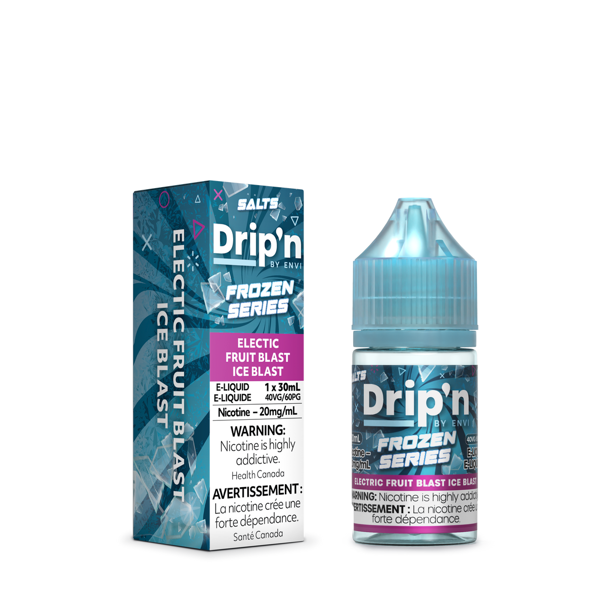 Drip'n Frozen E-Liquid - Electric Fruit Blast Ice Blast (AB)