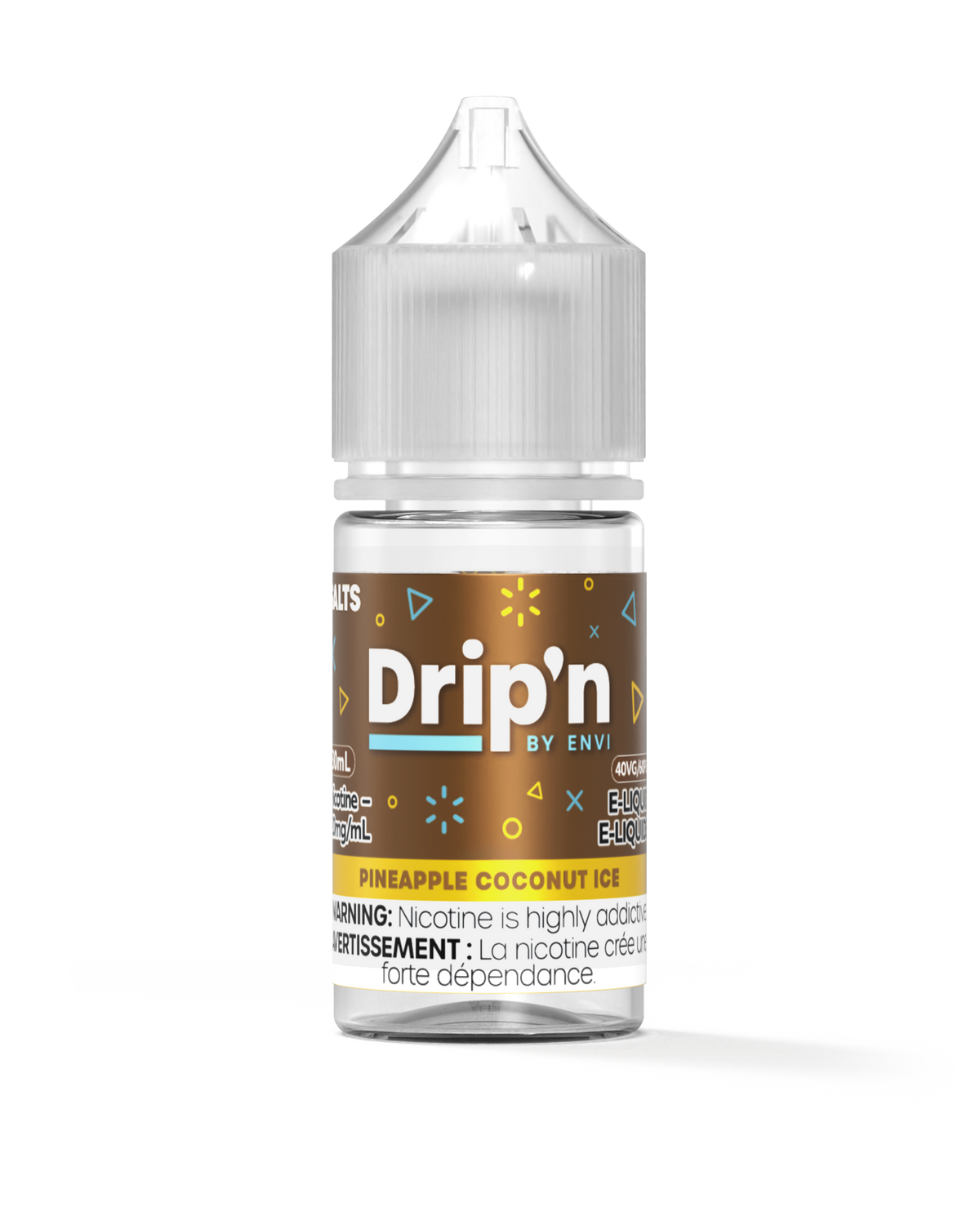 Drip'n E-Liquid - Pineapple Coconut Ice (AB)