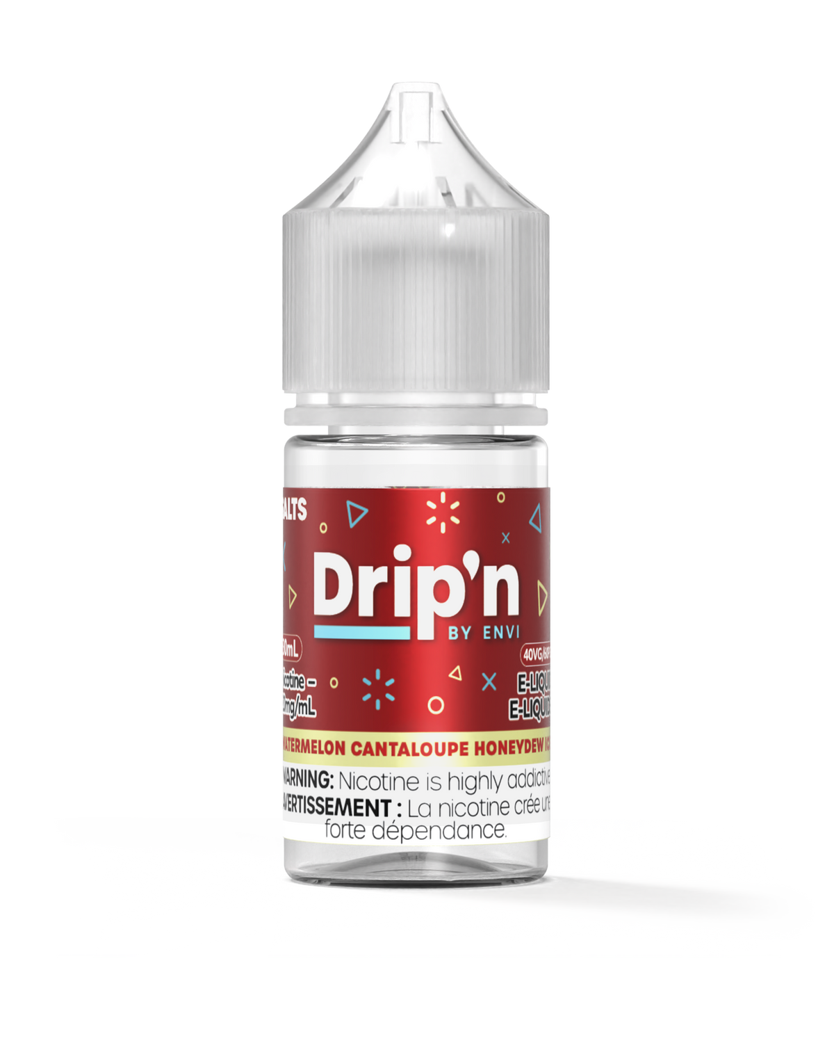 Drip'n E-Liquid - Watermelon Cantaloupe Honeydew Ice (AB)