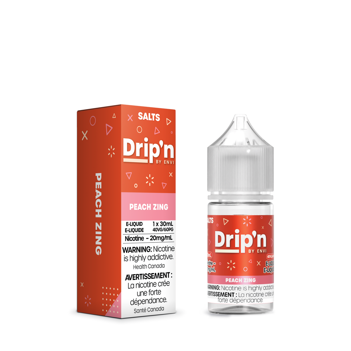 Drip'n E-Liquid - Peach Zing (AB)