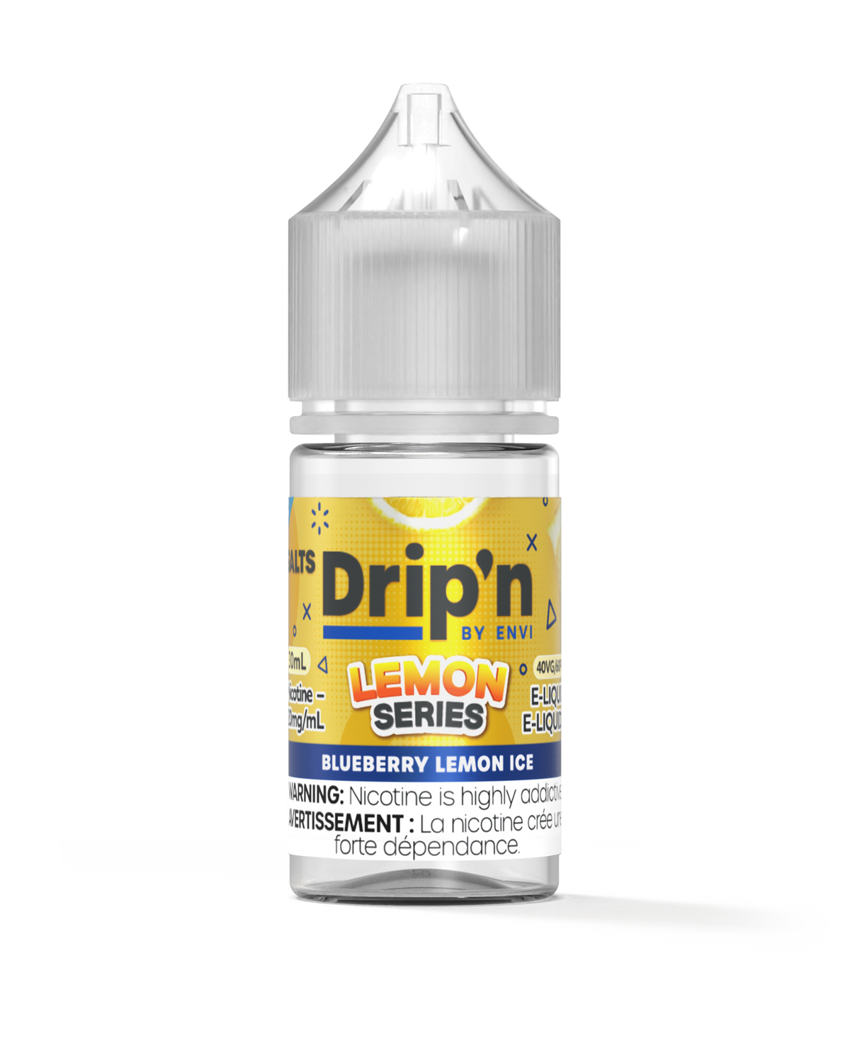Drip'n Lemon E-Liquid - Blueberry Lemon Ice (AB)