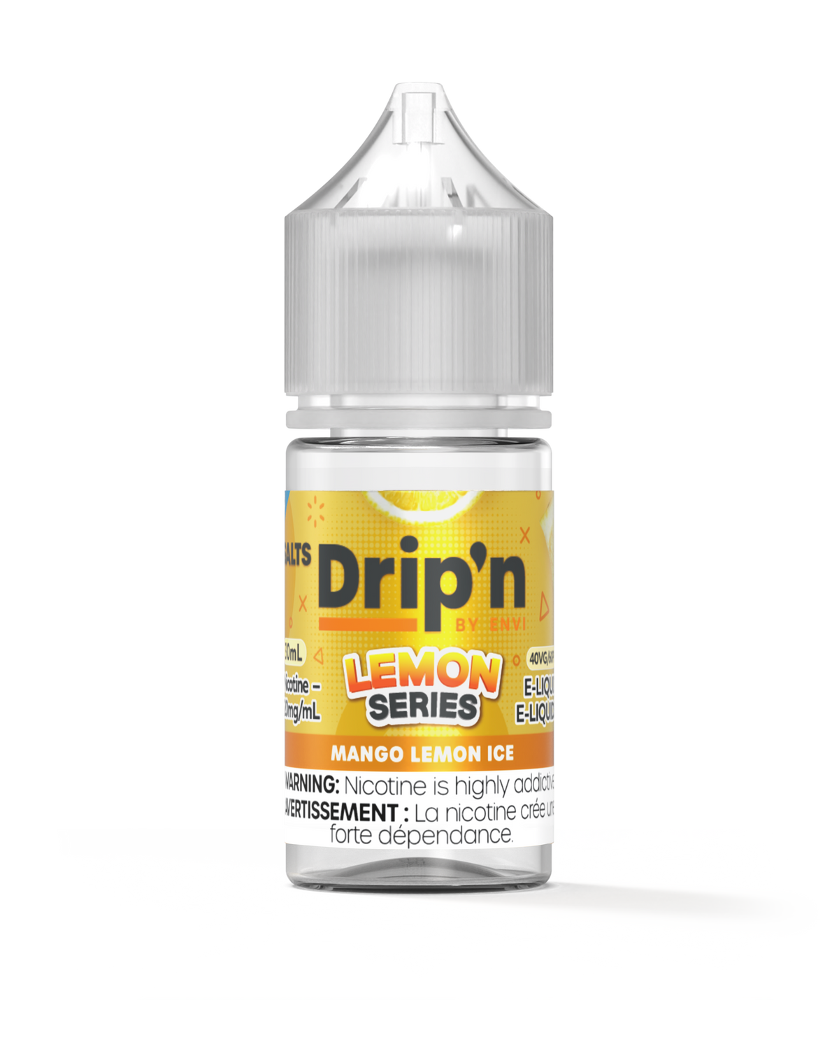 Drip'n Lemon E-Liquid - Mango Lemon Ice (AB)
