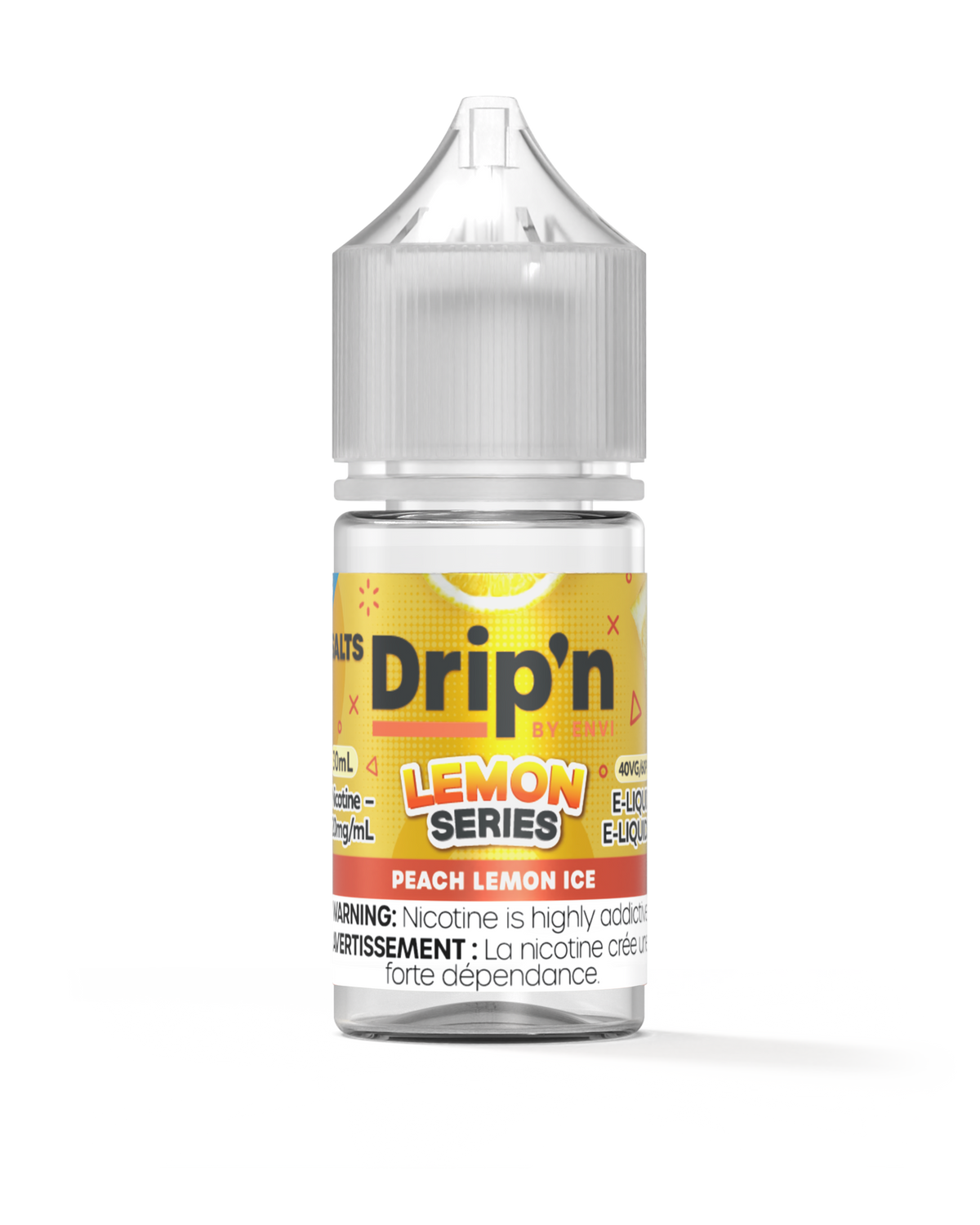 Drip'n Lemon E-Liquid - Peach Lemon Ice (AB)