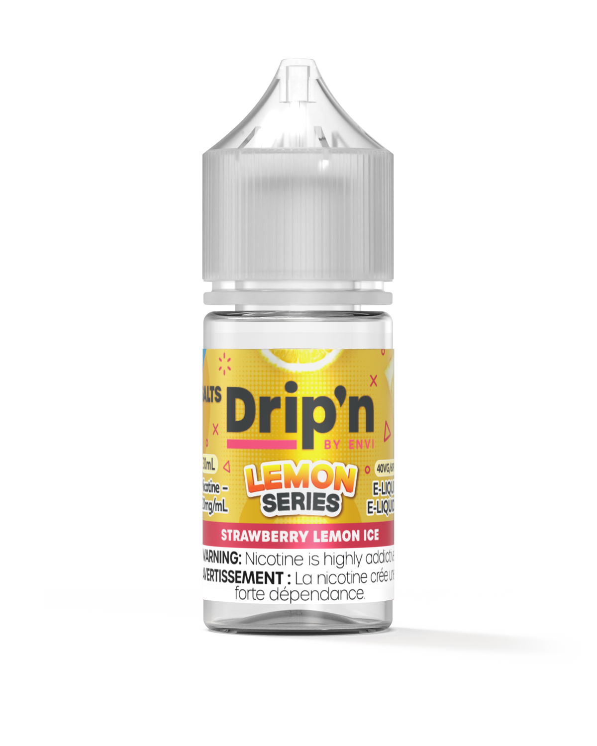 Drip'n Lemon E-Liquid - Strawberry Lemon Ice (AB)