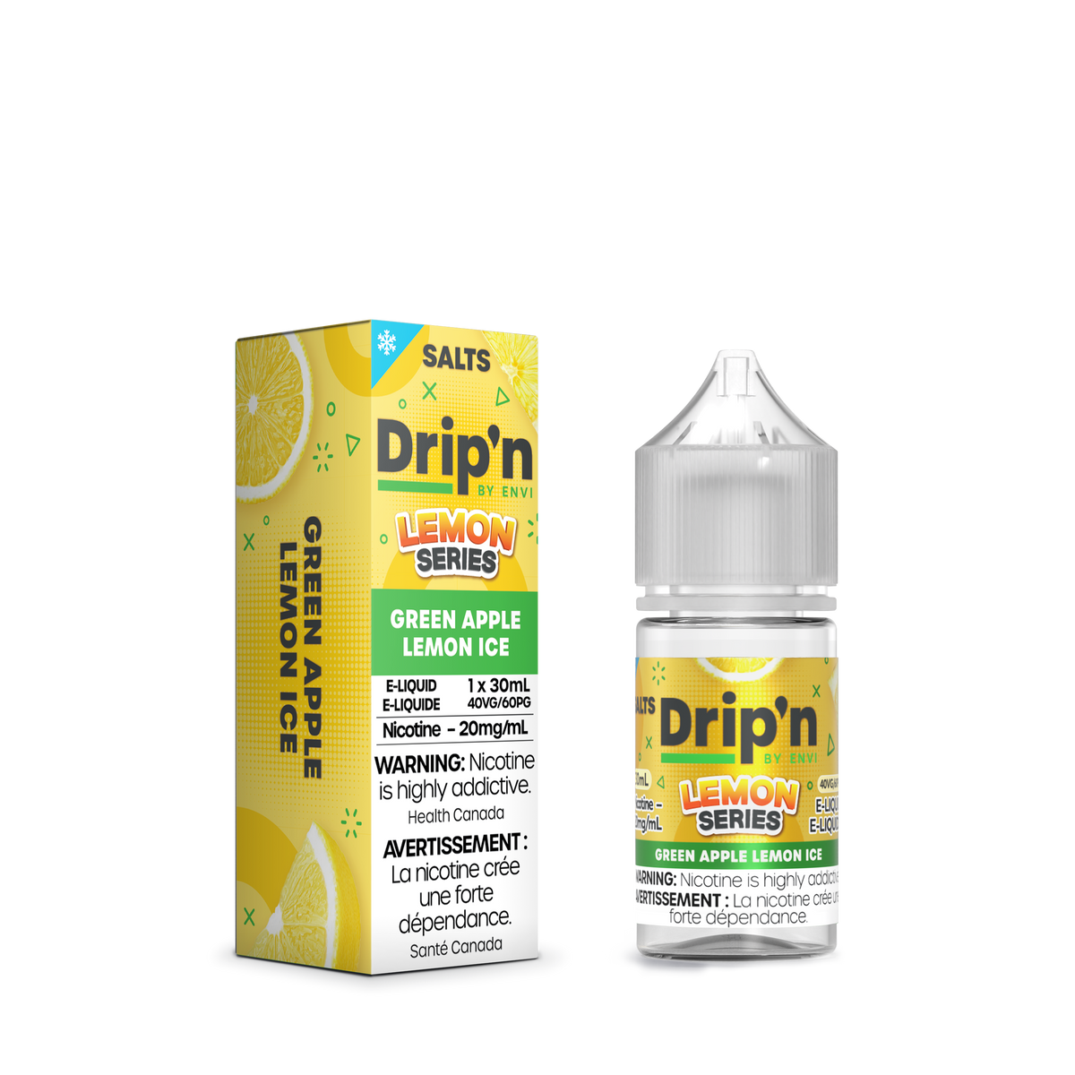 Drip'n Lemon E-Liquid - Green Apple Lemon Ice (AB)