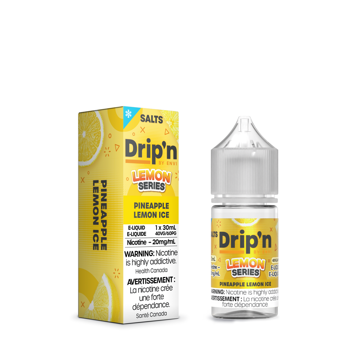 Drip'n Lemon E-Liquid - Pineapple Lemon Ice (AB)