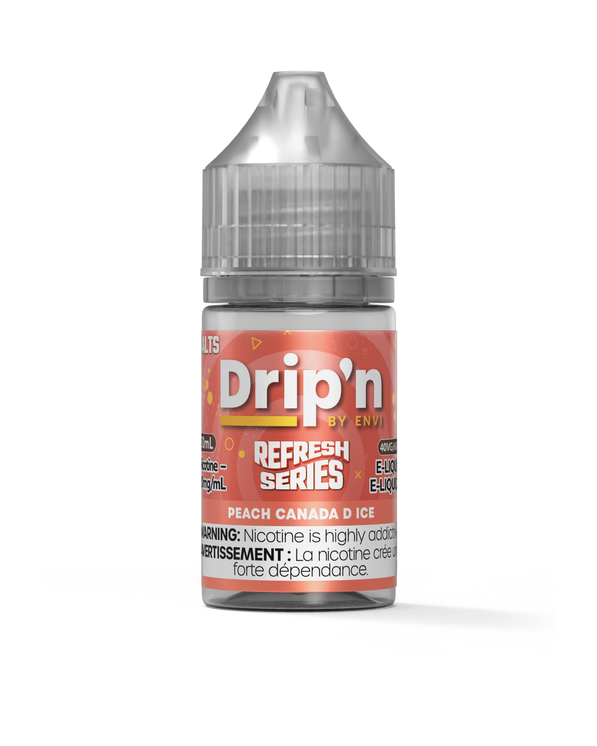 Drip'n Refresh E-Liquid - Peach Canada D Ice (AB)