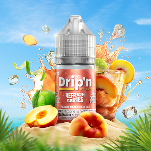 Drip'n Refresh E-Liquid - Peach Canada D Ice (AB)