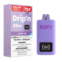 Buy Drip'n by Envi 26ML Disposable - Grape Ice Online