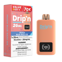 Buy Drip'n by Envi 26ML Disposable - Peach Blue Razz Ice Online