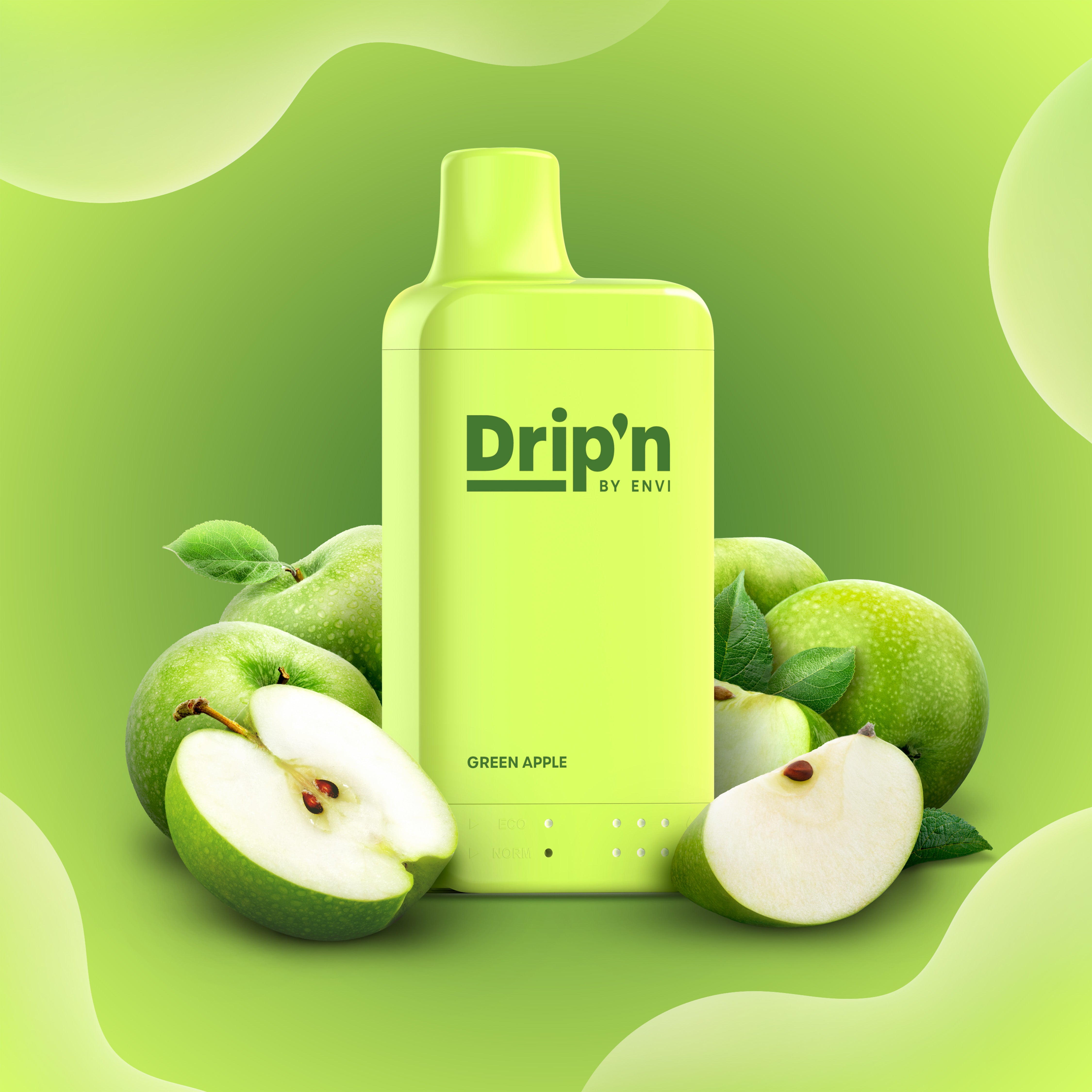 Drip'n by Envi 8ML Disposable Vape - Green Apple – ENVI Vape