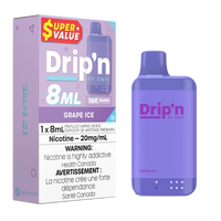 Buy Drip'n by Envi 8ML Disposable - Grape Ice Online