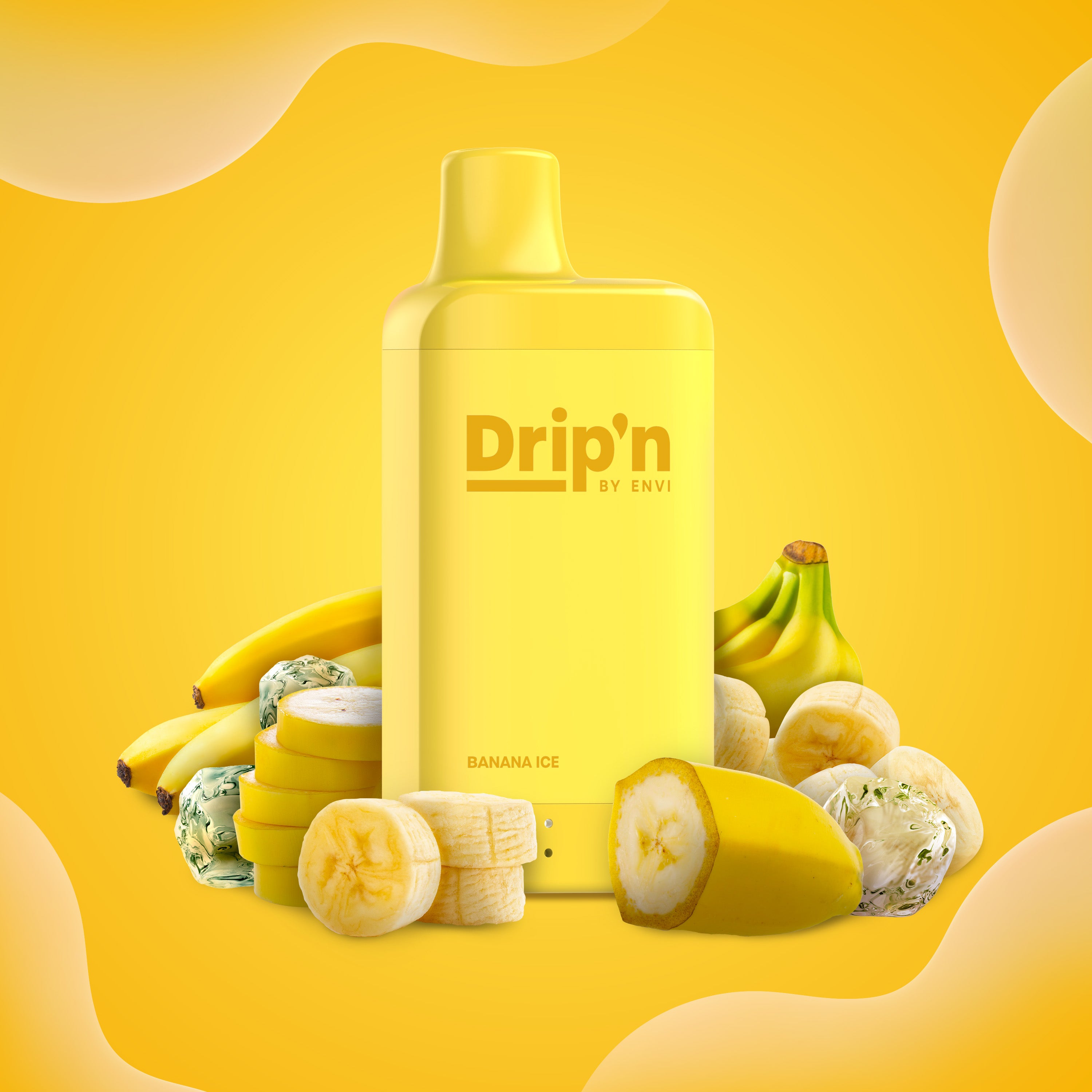 Drip'n by Envi 8ML Disposable Vape - Banana Ice  ENVI Vape