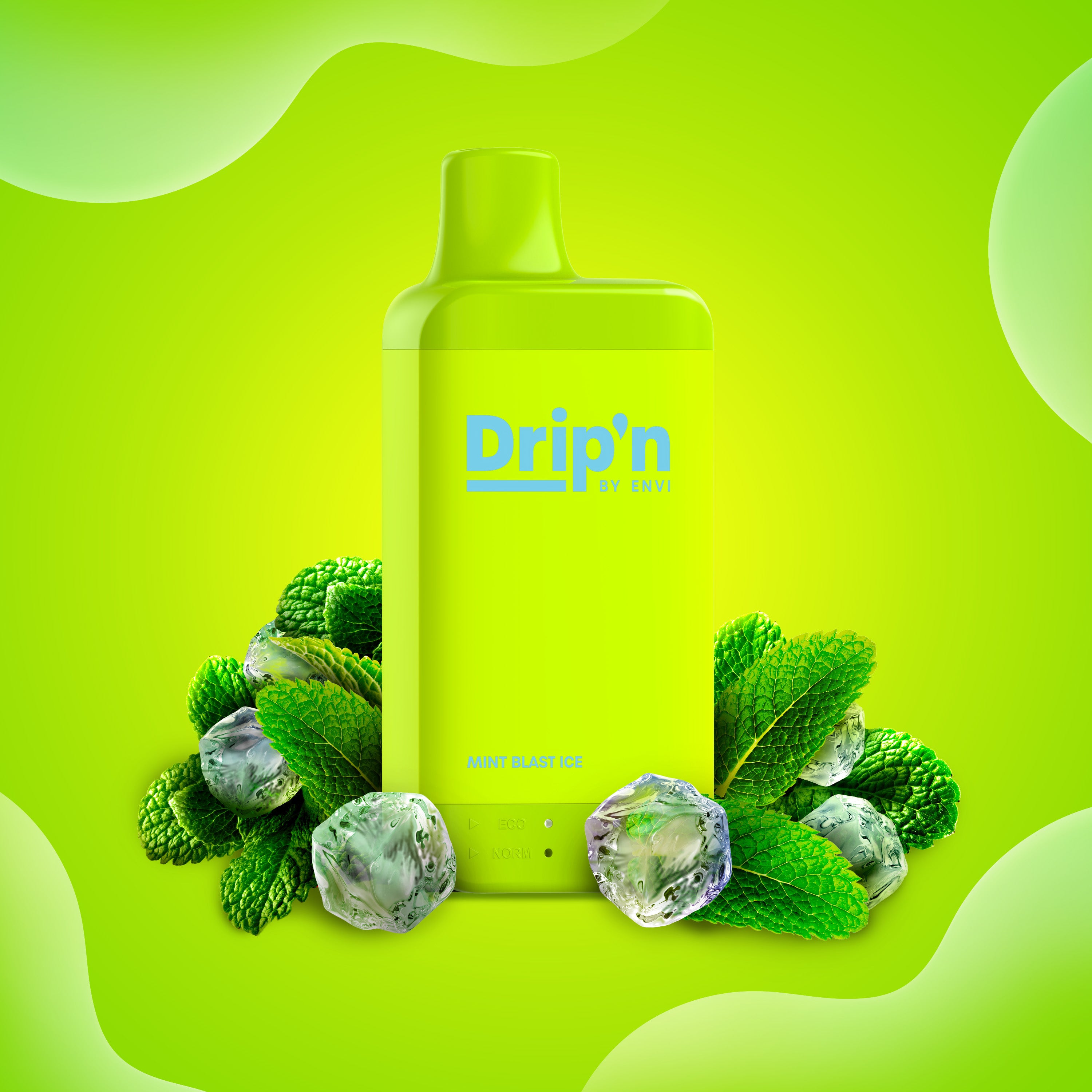 Drip'n by Envi 8ML Disposable Vape - Mint Blast Ice – ENVI Vape