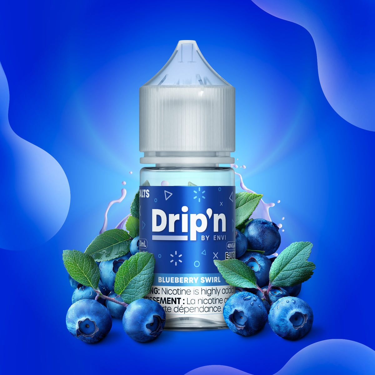Drip'n E-Liquid - Blueberry Swirl (AB)