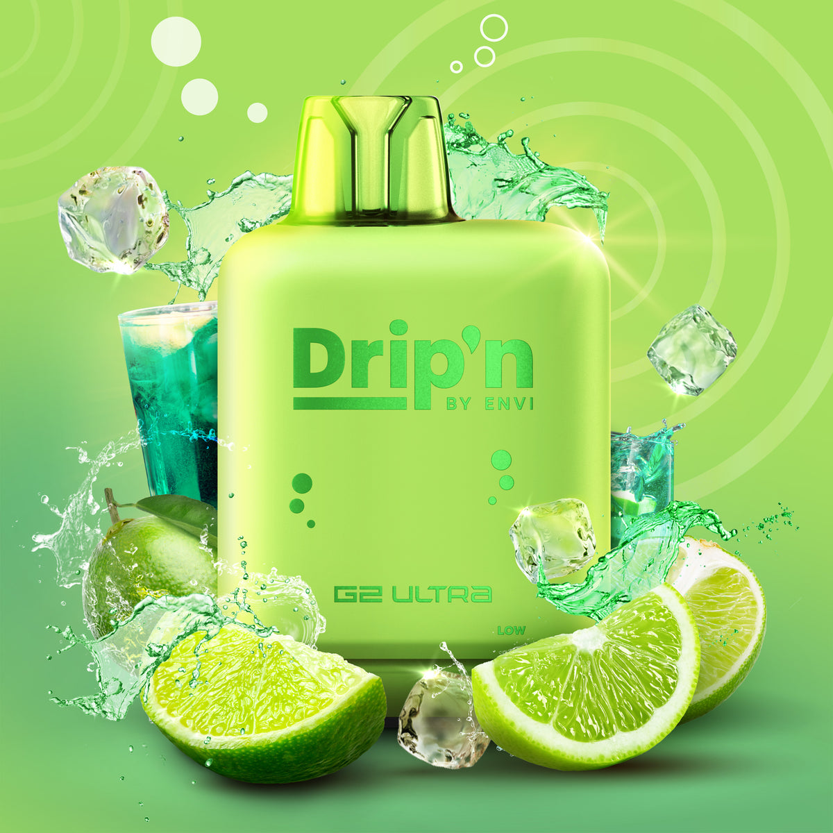 Buy Level X Drip'n G2 Ultra Pod - Baja Green D Ice Online