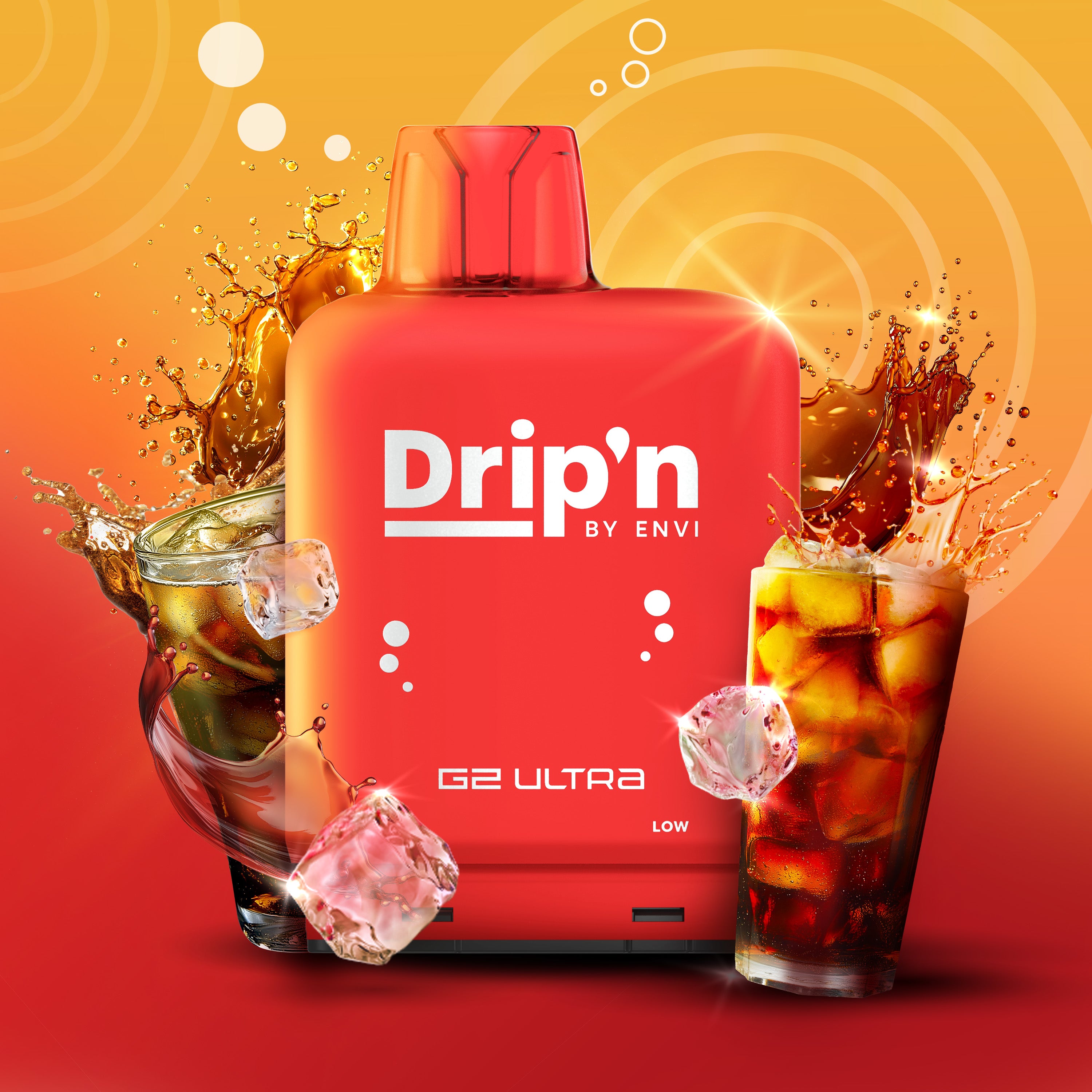 Level X G2 Ultra Pod 20ml - Drip'n - Red Classic Ice – ENVI Vape