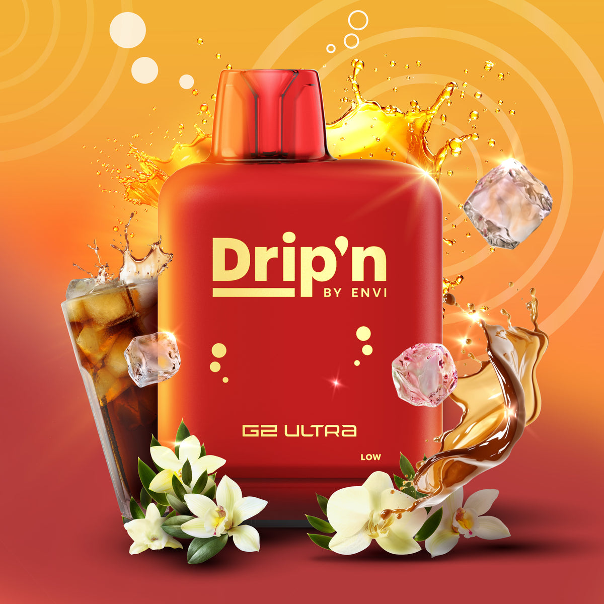 Buy Level X Drip'n G2 Ultra Pod - Vanilla R.B. Ice Online