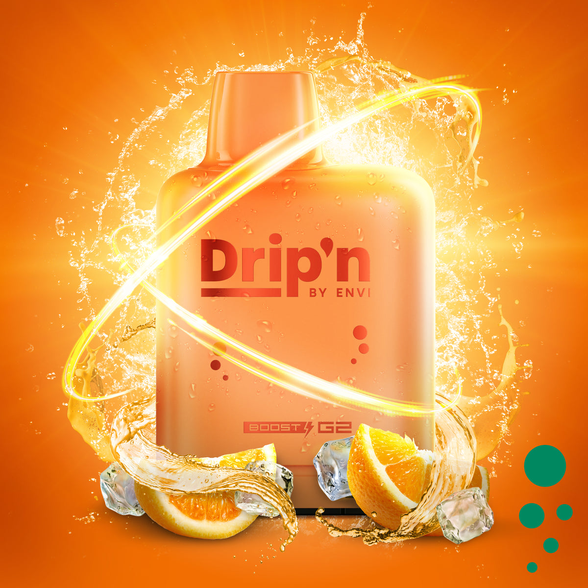 Level X Drip'n Boost G2 Pod - Orange Fizz
