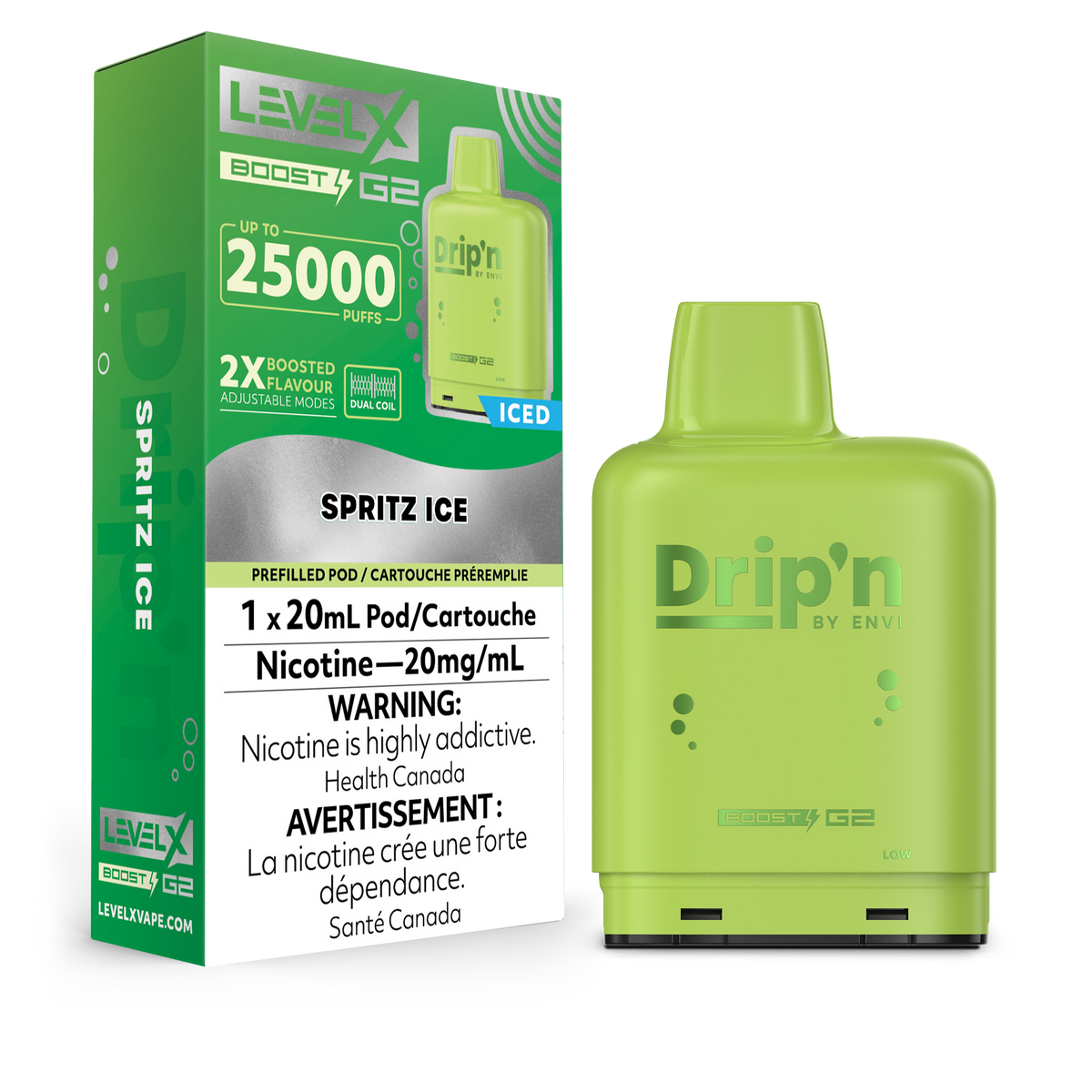 Level X Drip'n Boost G2 Pod - Spritz (AB)