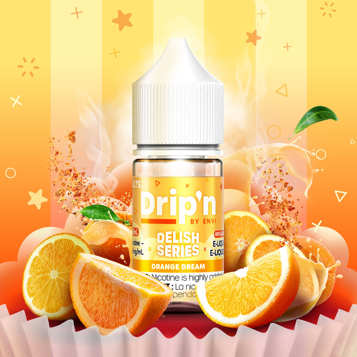 Drip'n Delish E-Liquid - Orange Dream (AB)