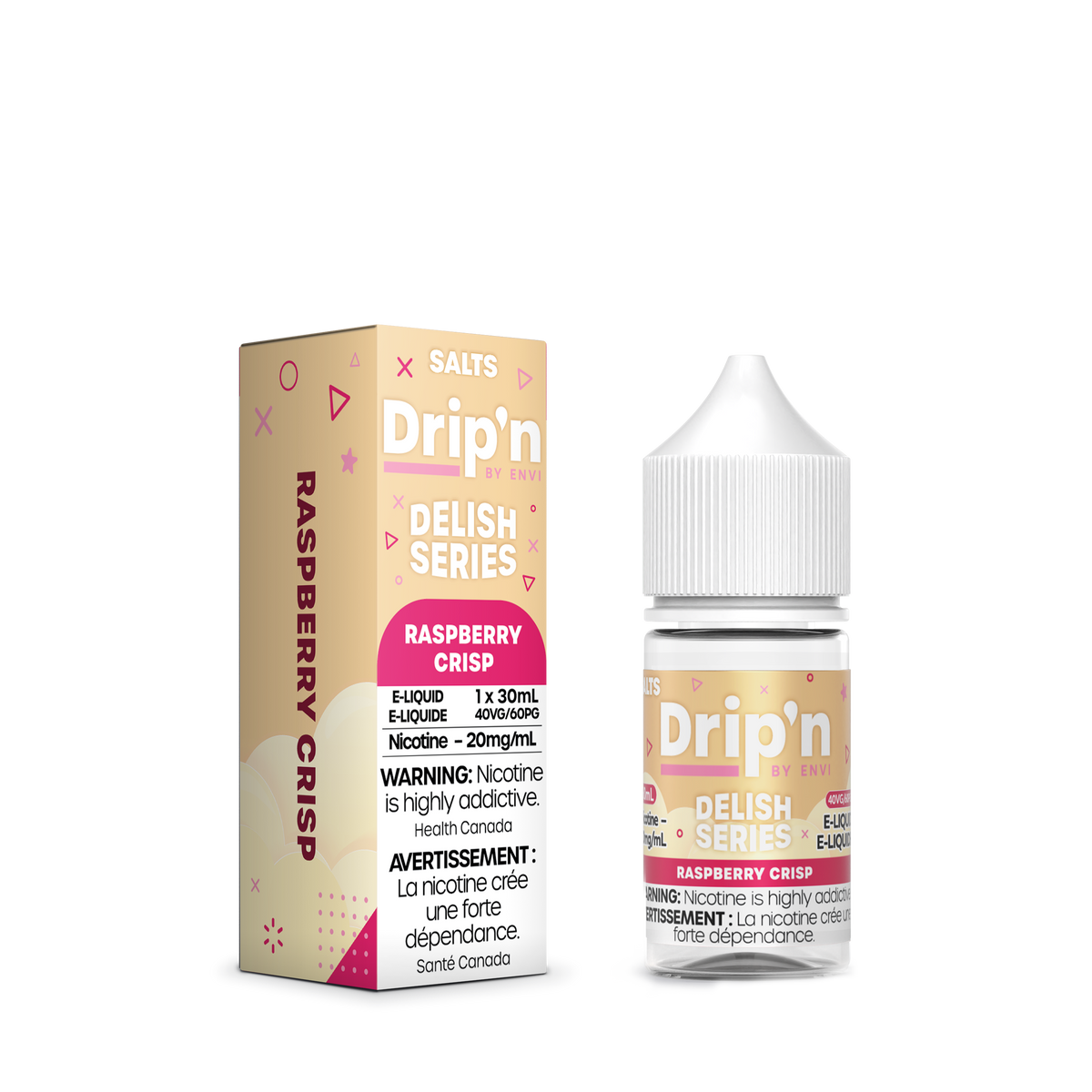 Drip'n Delish E-Liquid - Raspberry Crisp (AB)