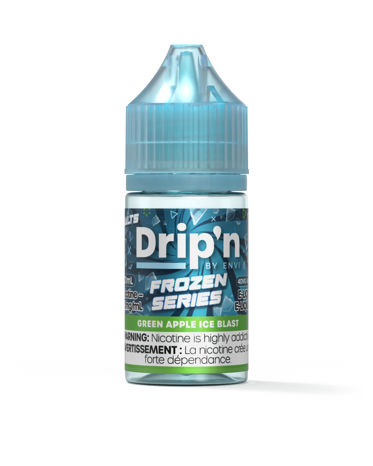 Buy Drip'n Frozen E-Liquid - Green Apple Ice Blast Online