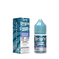 Buy Drip'n Frozen E-Liquid - Blue Razz Ice Blast (AB) Online