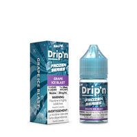 Buy Drip'n Frozen E-Liquid - Grape Ice Blast (AB) Online