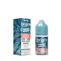 Buy Drip'n Frozen E-Liquid - Peach Blue Razz Ice Blast Online