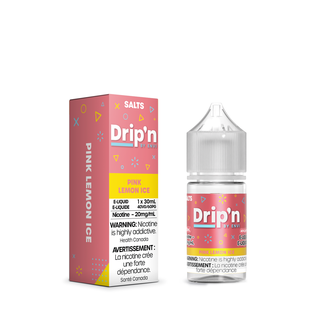 Drip'n E-Liquid - Pink Lemon Ice (AB)