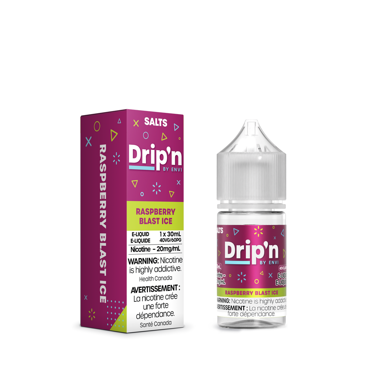 Drip'n E-Liquid - Raspberry Blast Ice (AB)