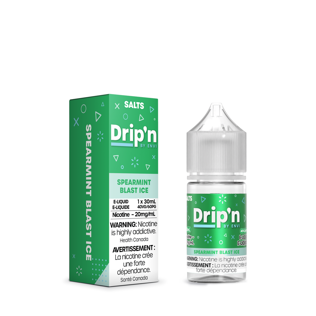 Drip'n E-Liquid - Spearmint Blast Ice (AB)