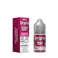 Buy Drip'n Refresh E-Liquid - Cranberry Canada D Ice (MB) Online