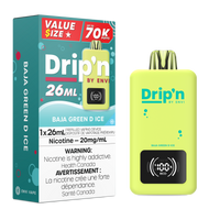 Drip'n by Envi 26ML Disposable - Baja Green D Ice (ON)