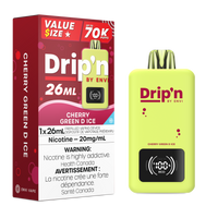 Drip'n by Envi 26ML Disposable - Cherry Green D Ice (ON)