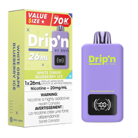 Drip'n by Envi 26ML Disposable - White Grape Blueberry Ice (ON)
