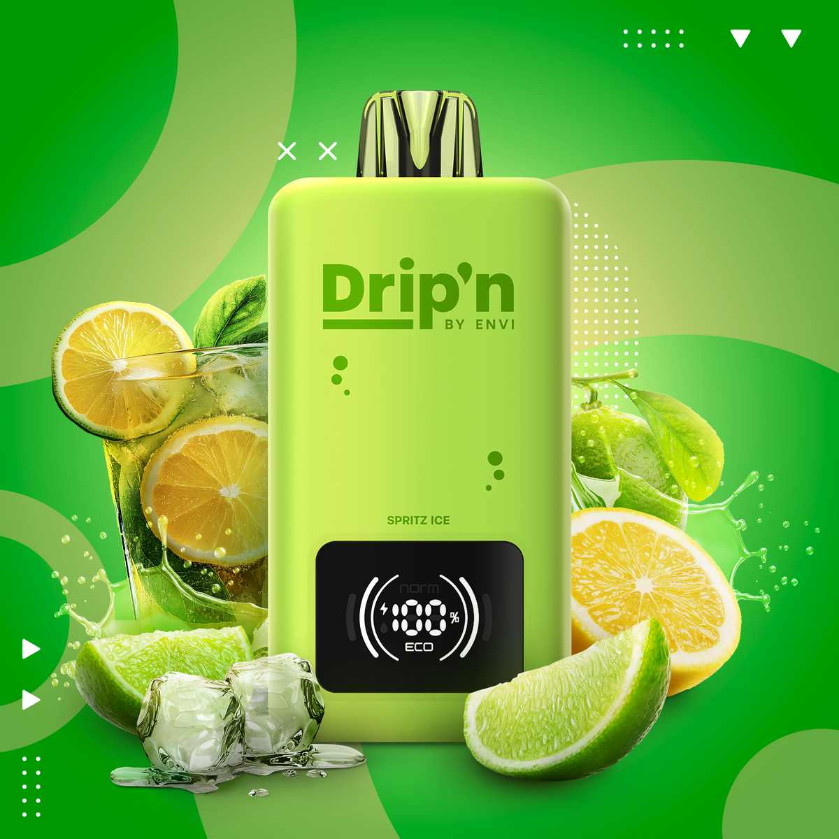 Drip'n by Envi 26ML Disposable - Spritz Ice (ON)