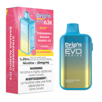 Drip'n by Envi EVO 63K Disposable - Strawberry Banana Mango Ice (AB)