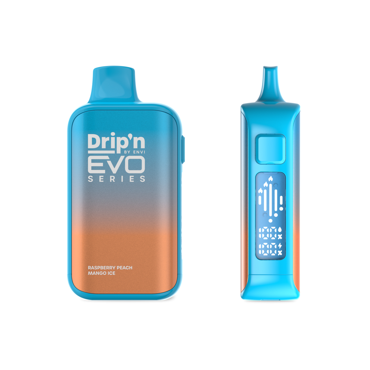 Drip'n by Envi EVO 63K Disposable - Raspberry Peach Mango Ice