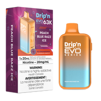 Drip'n by Envi EVO 63K Disposable - Peach Blue Razz Ice (AB)