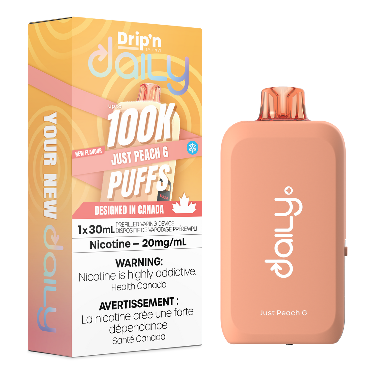 Drip'n Daily - Just Peach G