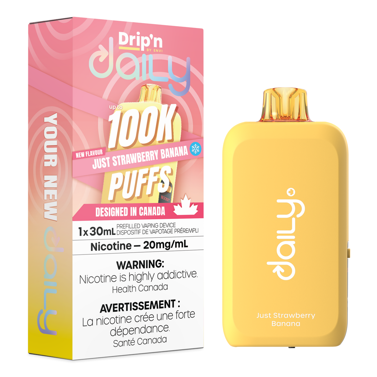 Drip'n Daily - Just Strawberry Banana