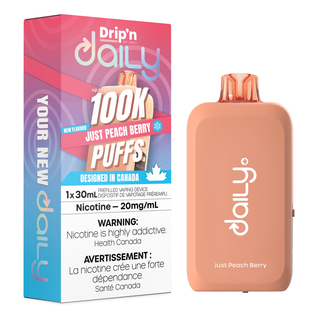 Drip'n Daily - Just Peach Berry